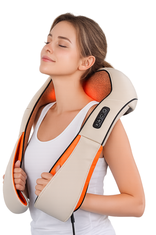 Masajeador Cervical Inteligente con Calor 🔥 | CuerpoVital